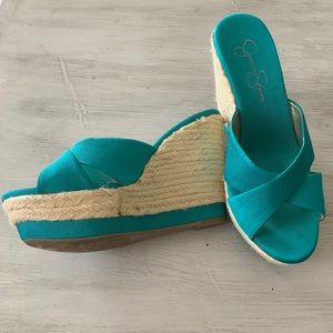 Jesica Simpson Wedges